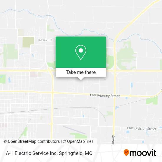A-1 Electric Service Inc map