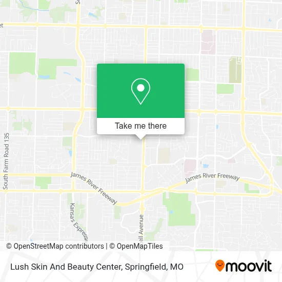 Lush Skin And Beauty Center map