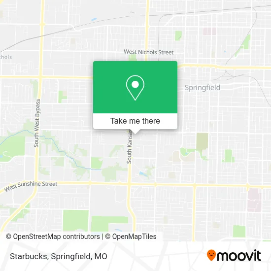 Starbucks map