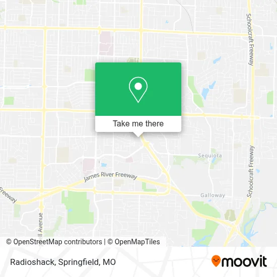 Mapa de Radioshack