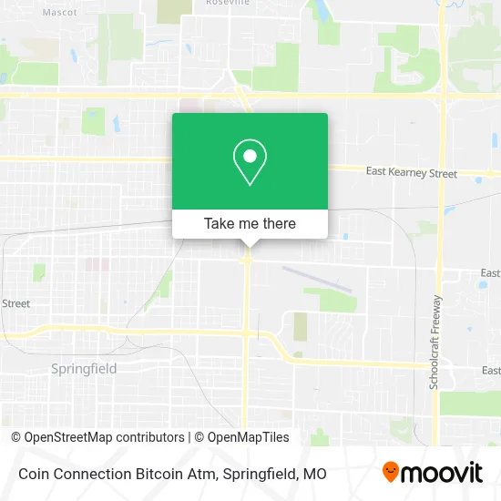 Mapa de Coin Connection Bitcoin Atm