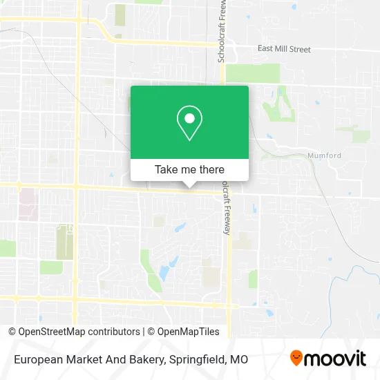 European Market And Bakery map