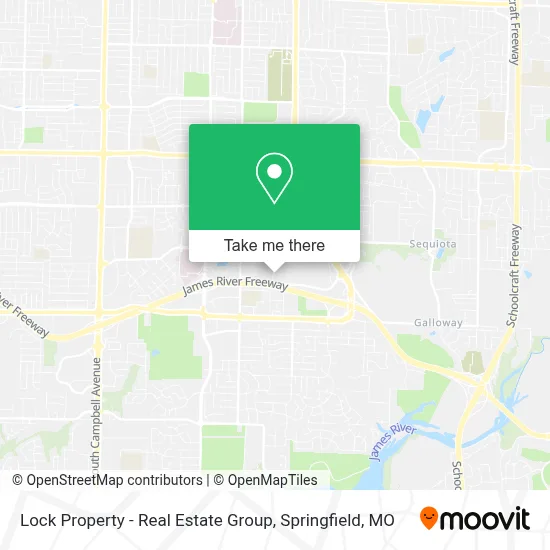 Lock Property - Real Estate Group map