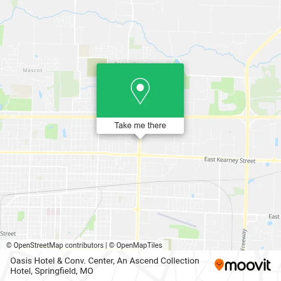 Oasis Hotel & Conv. Center, An Ascend Collection Hotel map