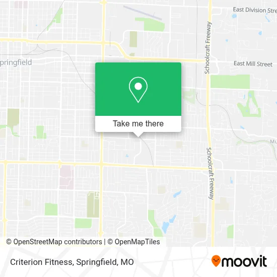 Criterion Fitness map