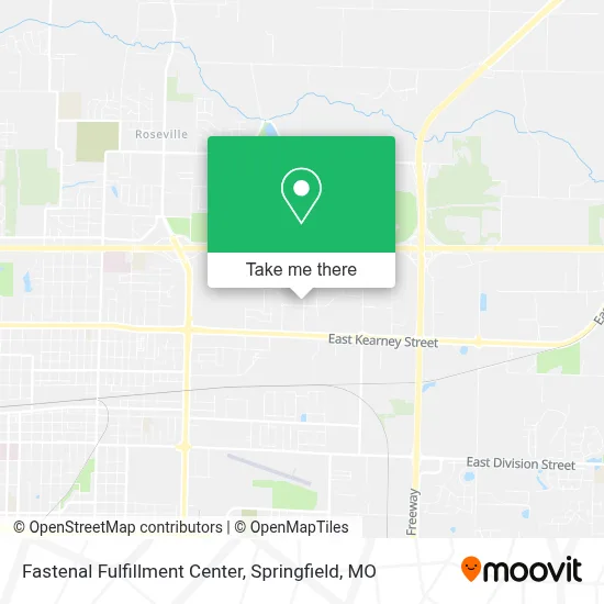 Fastenal Fulfillment Center map