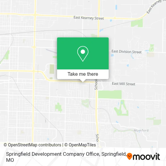 Mapa de Springfield Development Company Office