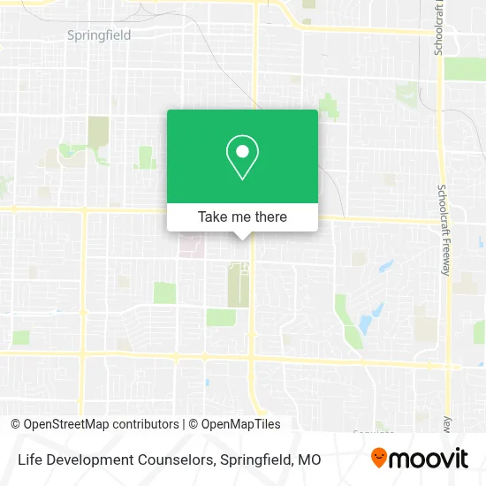 Life Development Counselors map