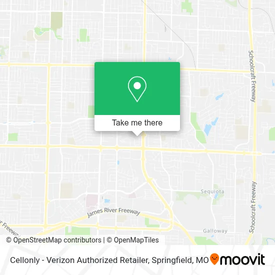 Cellonly - Verizon Authorized Retailer map