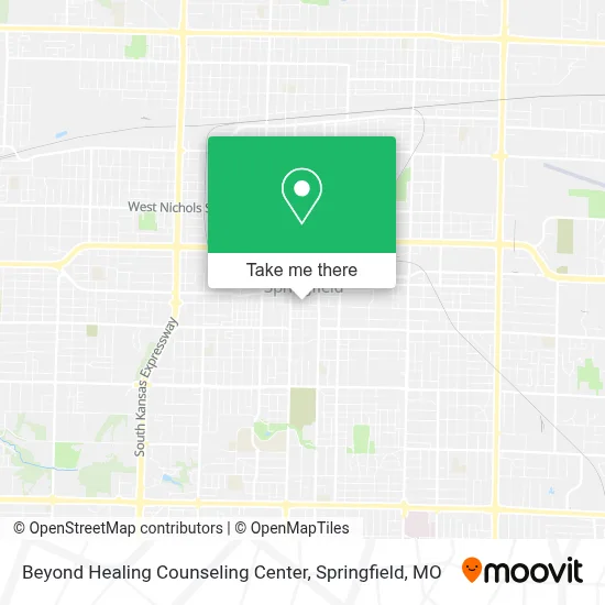 Beyond Healing Counseling Center map