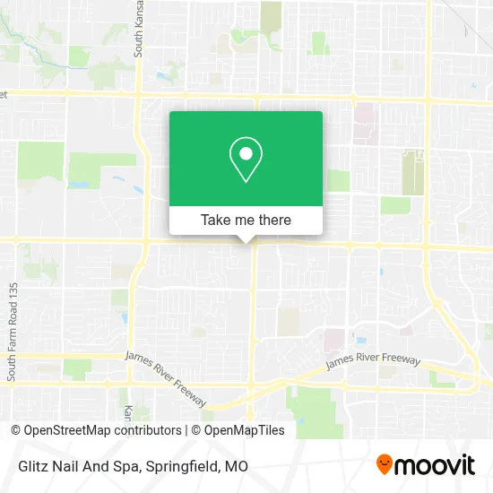 Glitz Nail And Spa map