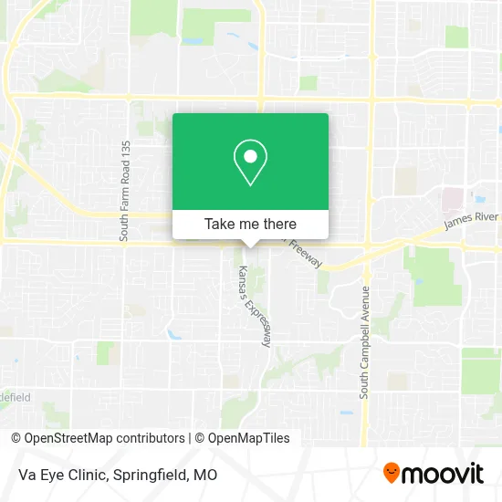 Va Eye Clinic map