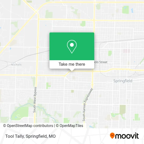 Tool Tally map