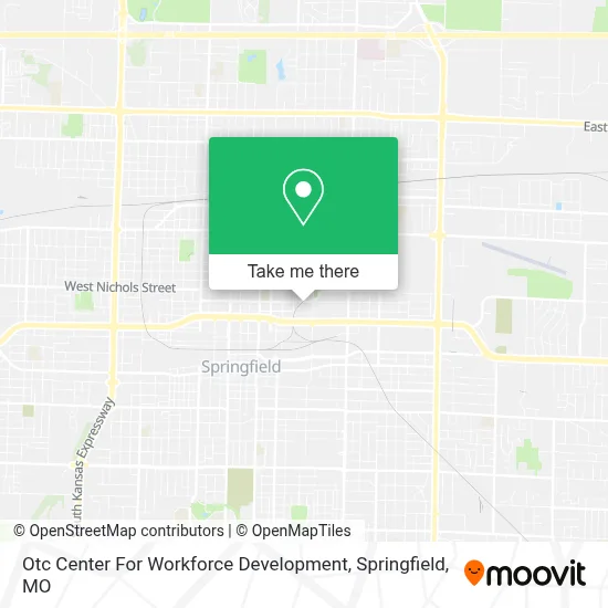 Mapa de Otc Center For Workforce Development