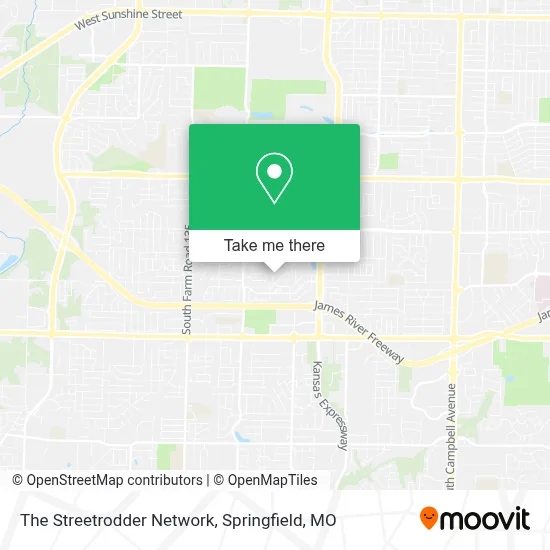The Streetrodder Network map
