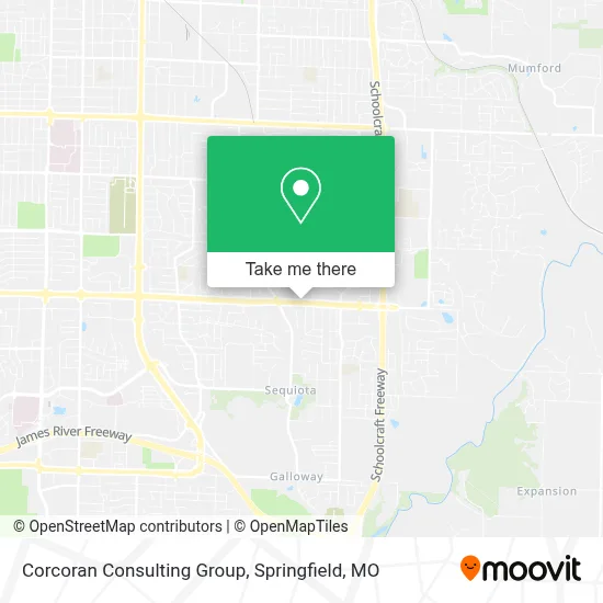 Corcoran Consulting Group map