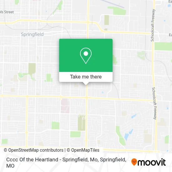 Cccc Of the Heartland - Springfield, Mo map