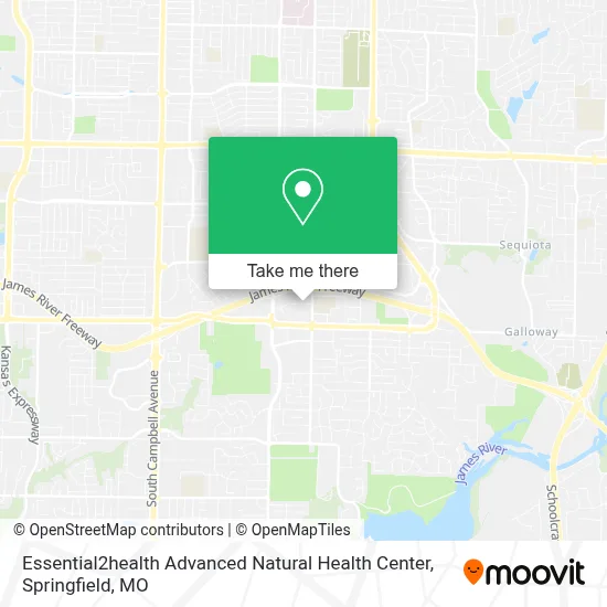 Essential2health Advanced Natural Health Center map
