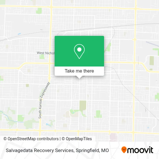 Salvagedata Recovery Services map