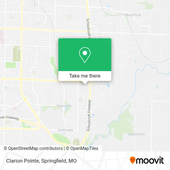 Clarion Pointe map