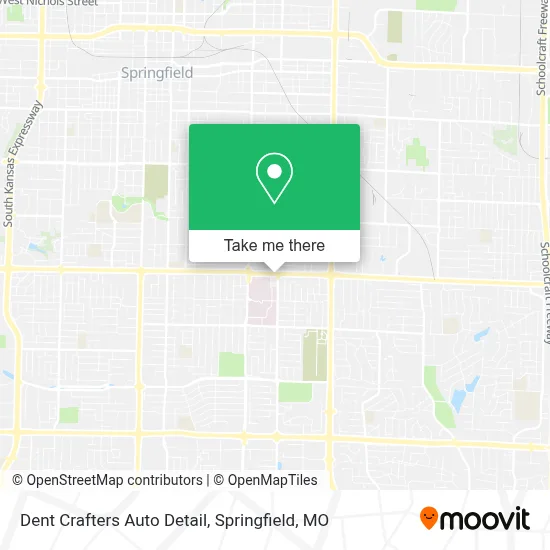 Dent Crafters Auto Detail map