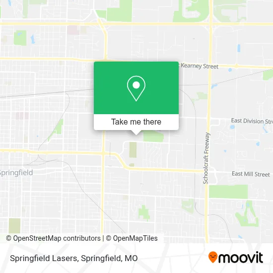 Mapa de Springfield Lasers