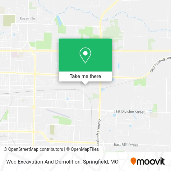 Wcc Excavation And Demolition map