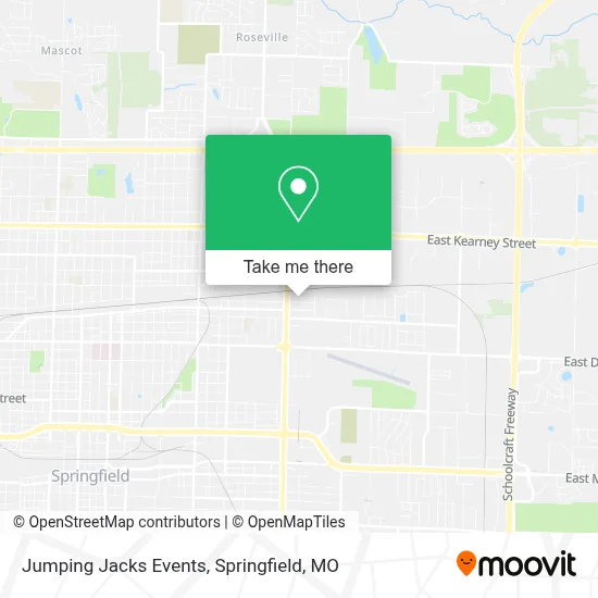 Jumping Jacks Events map