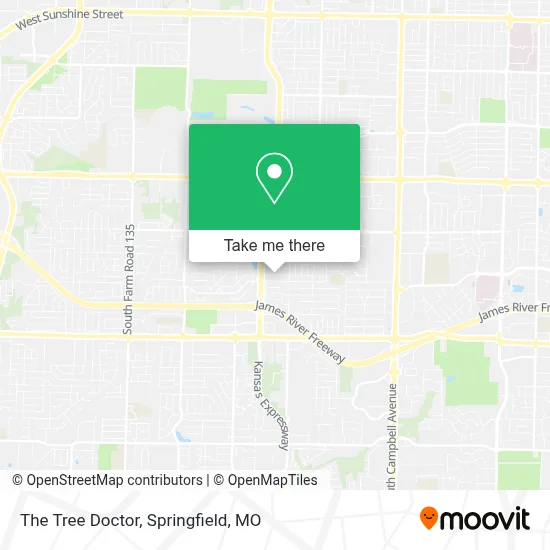 The Tree Doctor map