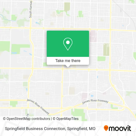Mapa de Springfield Business Connection