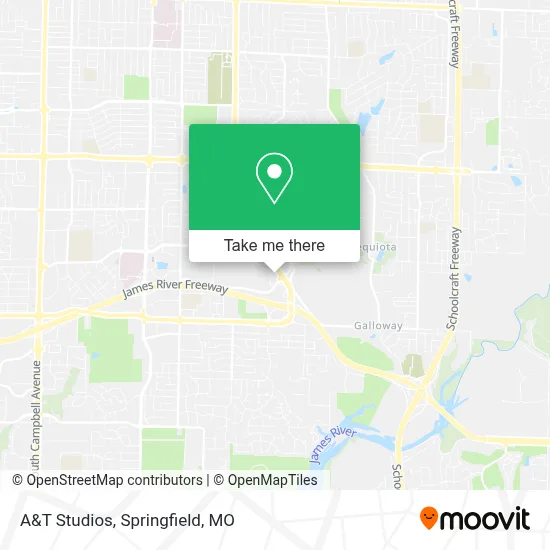 A&T Studios map
