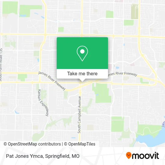 Pat Jones Ymca map