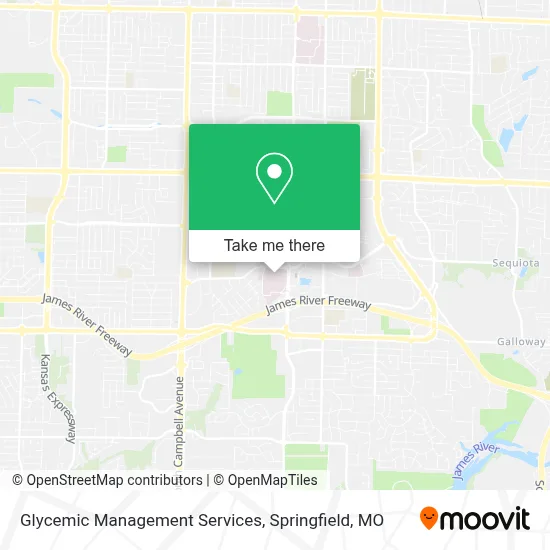 Glycemic Management Services map