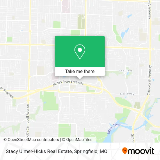 Stacy Ulmer-Hicks Real Estate map