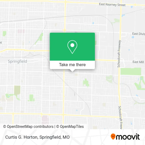 Curtis G. Horton map