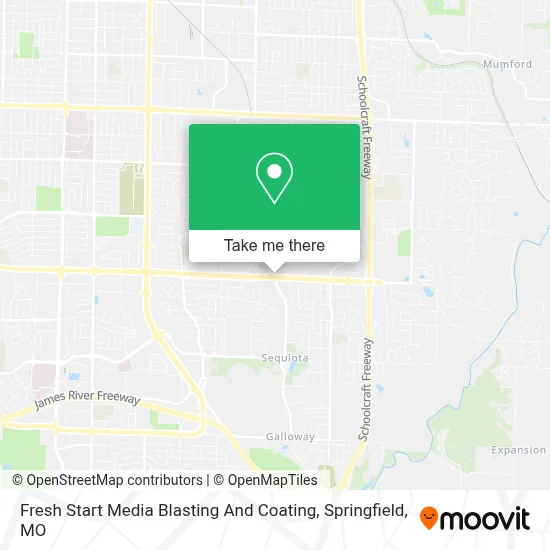 Fresh Start Media Blasting And Coating map