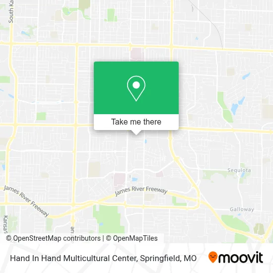 Mapa de Hand In Hand Multicultural Center