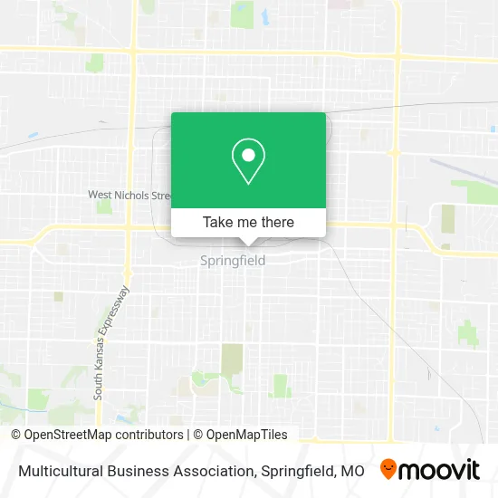 Multicultural Business Association map