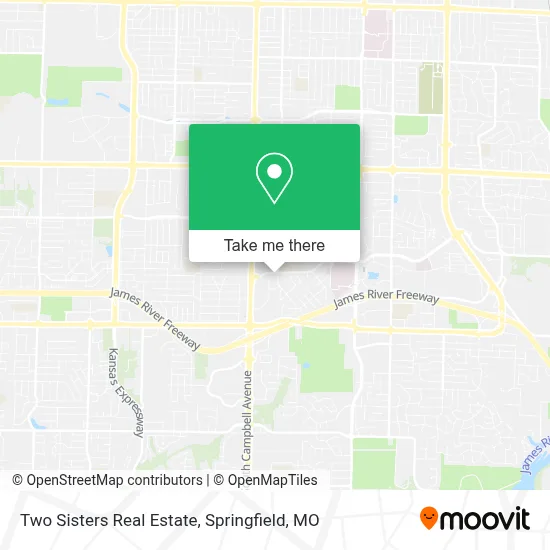 Two Sisters Real Estate map