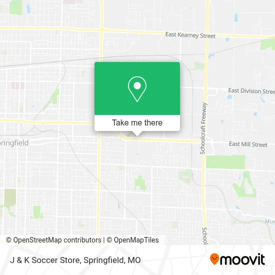 J & K Soccer Store map