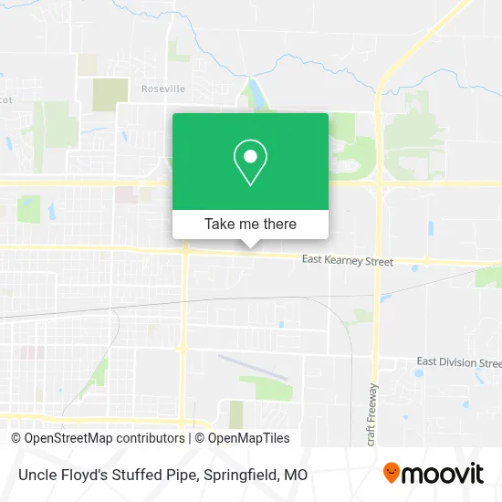 Uncle Floyd's Stuffed Pipe map