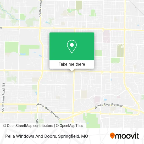 Pella Windows And Doors map