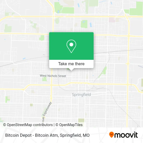 Bitcoin Depot - Bitcoin Atm map