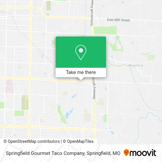 Springfield Gourmet Taco Company map