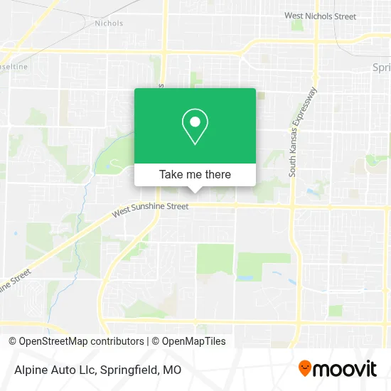 Alpine Auto Llc map