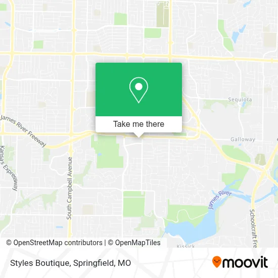 Styles Boutique map