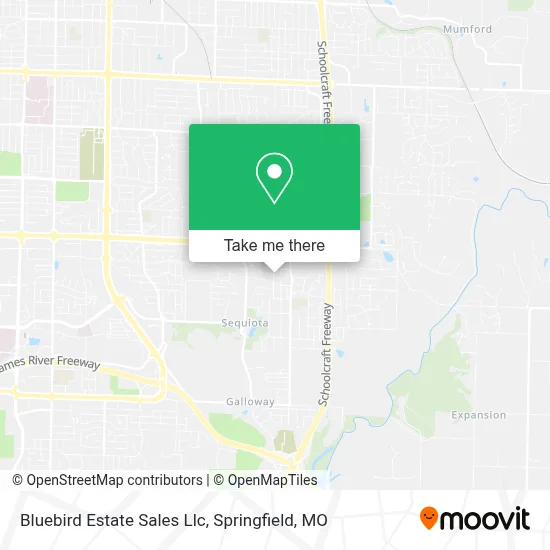 Bluebird Estate Sales Llc map