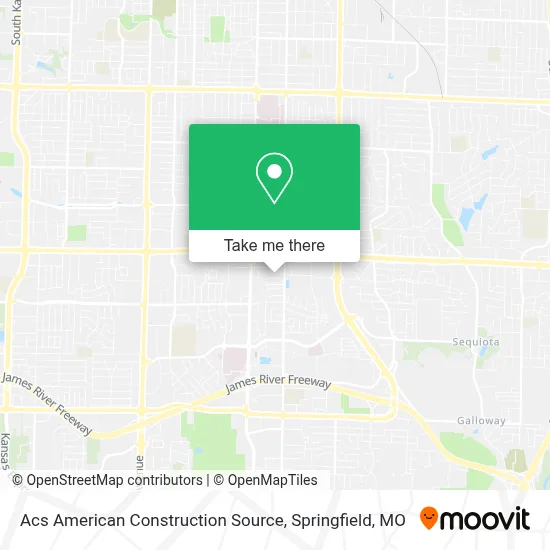 Acs American Construction Source map
