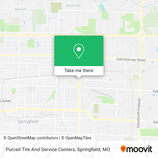 Purcell Tire And Service Centers map