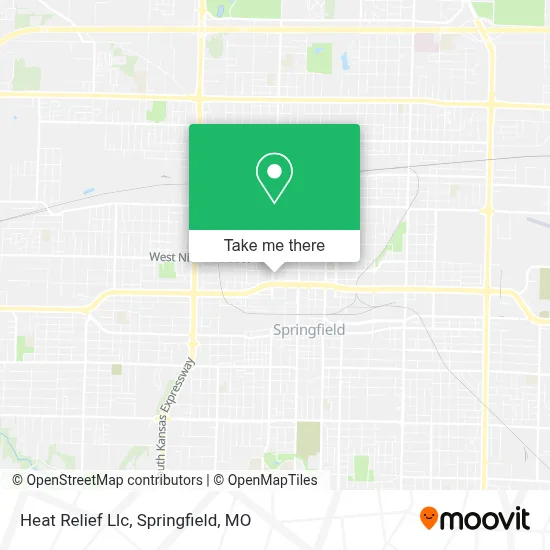 Heat Relief Llc map